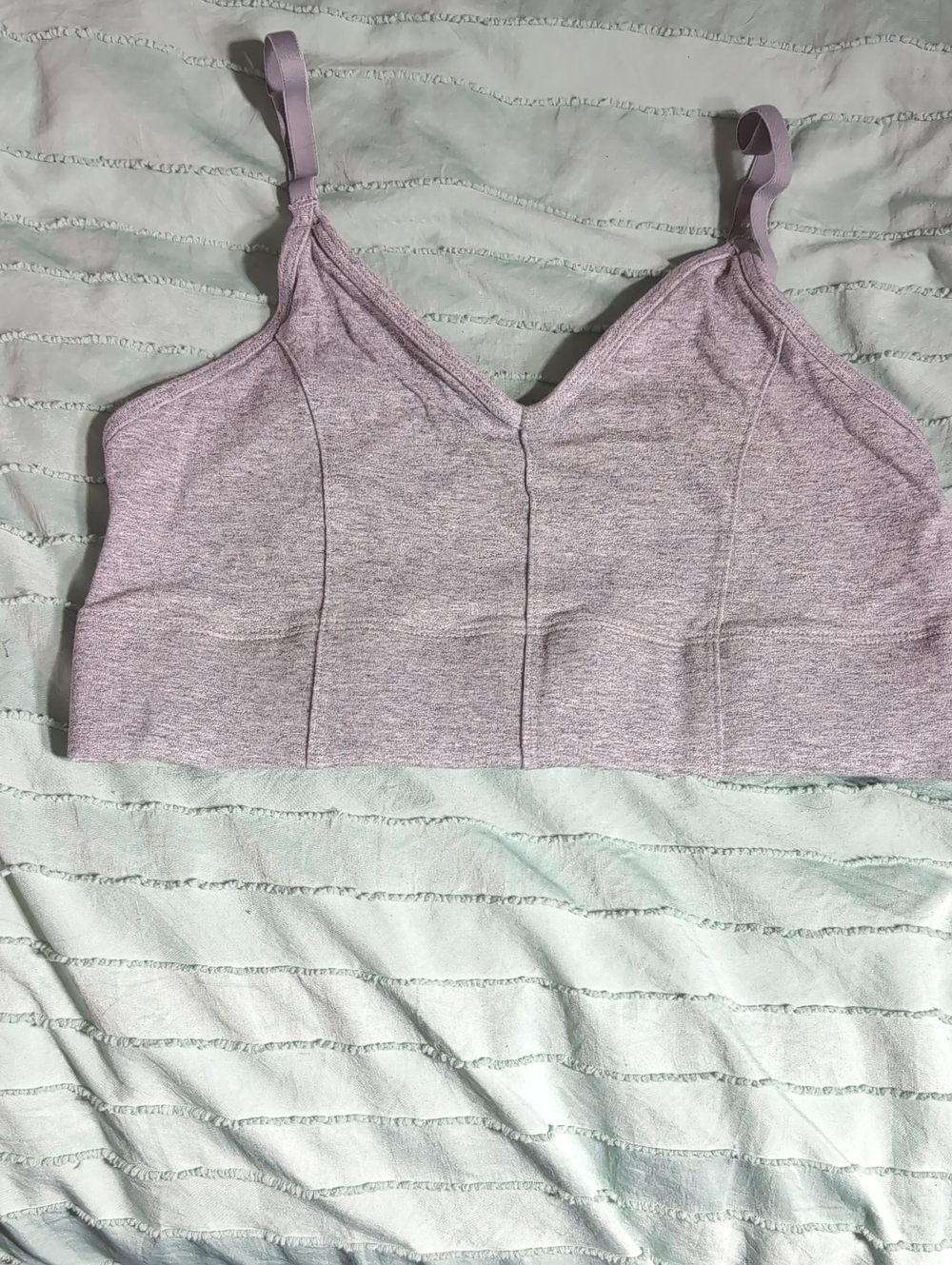 NWOT La Senza Size M Grey Sports Bra